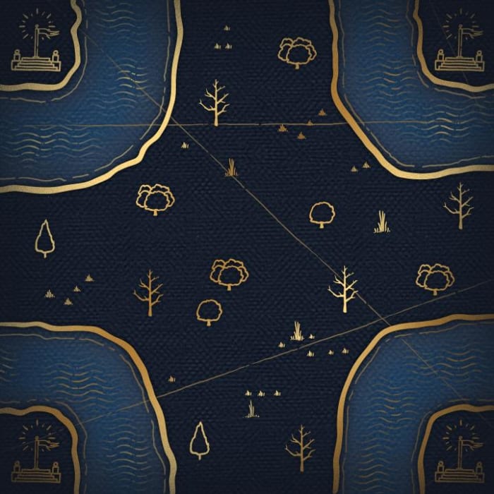 Age of Empires 4 map.